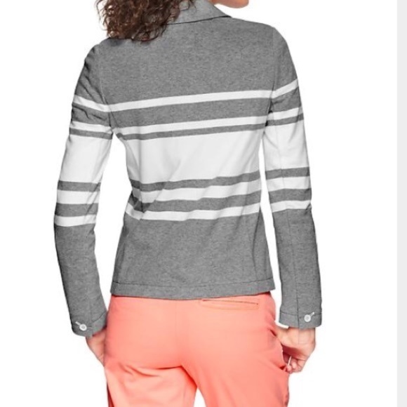 GAP Knit Jersey  Stripe Blazer - Picture 2 of 8